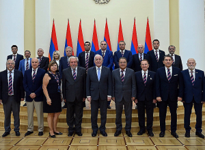Վահագն Խաչատուրյանն ընդունել է Համահայկական խաղերի համաշխարհային կոմիտեի պատվիրակությանը