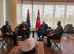 Հանդիպում Թուրքիայի նախագահ Ռեջեփ Թայիփ Էրդողանի հետ․ Փաշինյան