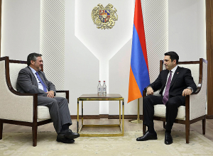 Ալեն Սիմոնյանն ընդունել է Հայաստանում Լիտվայի դեսպանին