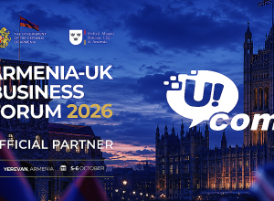 Ucom — официальный партнер Армяно-британского бизнес-форума 2026