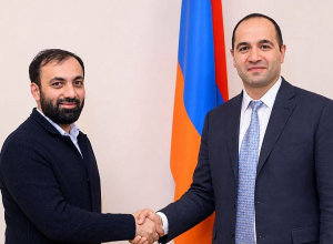 Դավիթ Թադևոսյանն ու Krisp-ի համահիմնադիրը քննարկել են ԱԲ-ի զարգացման հեռանկարները