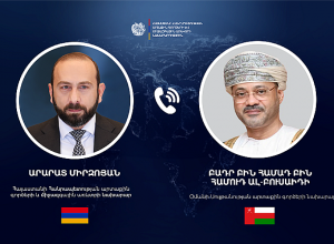 Միրզոյանը և Օմանի ԱԳ նախարարը քննարկել են ՀՀ-Ադրբեջան խաղաղության ամրապնդմանն ուղղված քայլերը
