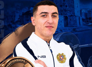 Ծանրորդ Սամվել Մարտիրոսյանը բրոնզե մեդալ է նվաճել